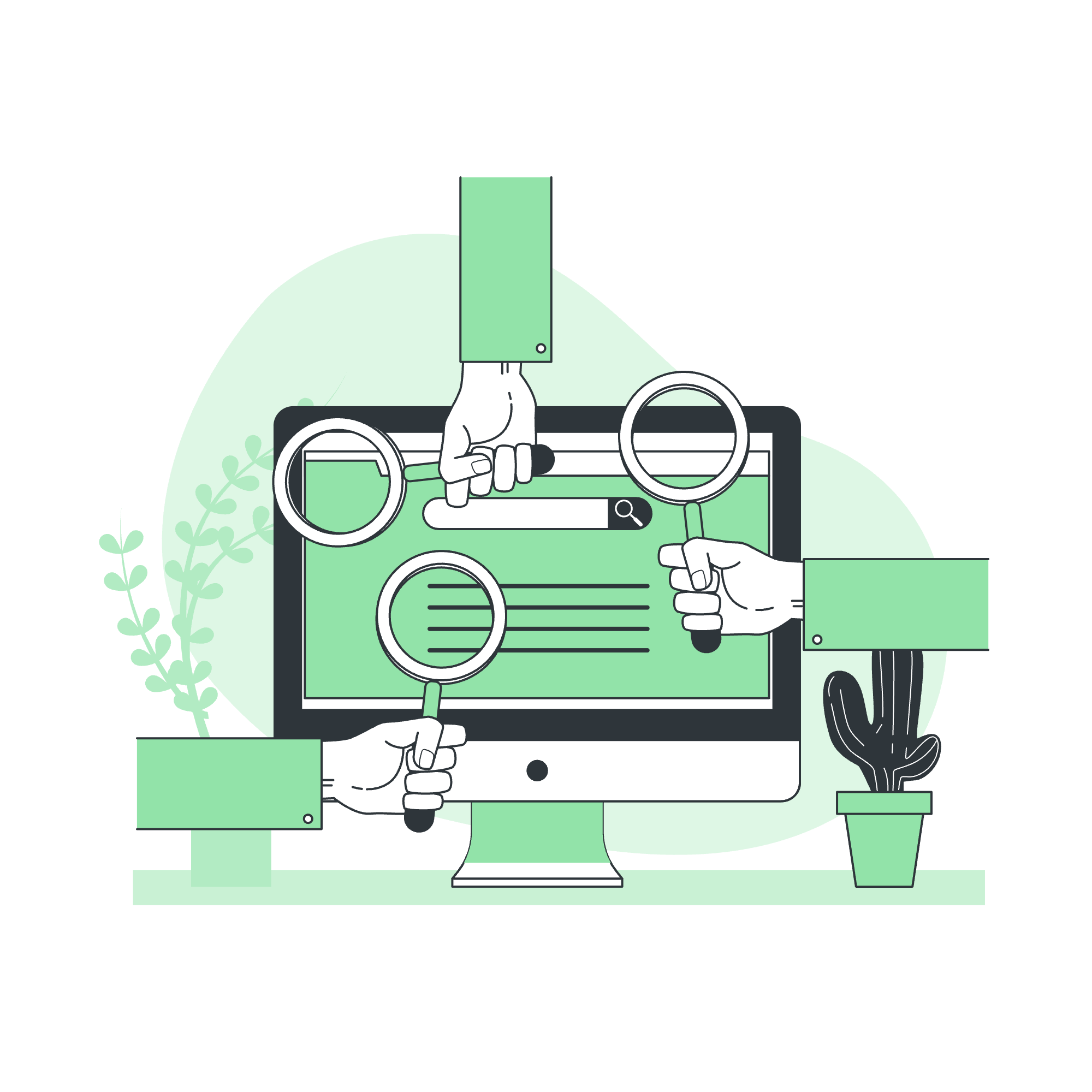 Rishitya SEO Strategy Illustration